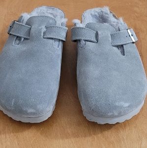Birkenstock Boston Comfort Clog with Shearling